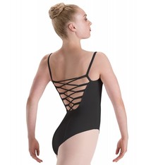 Motionwear MW17 ONLINE ONLY Adult Pinch Front, Loop Back Cami Leotard 2535