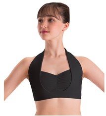 Motionwear MW17 ONLINE ONLY Adult Overlay Halter Bra Top 3078