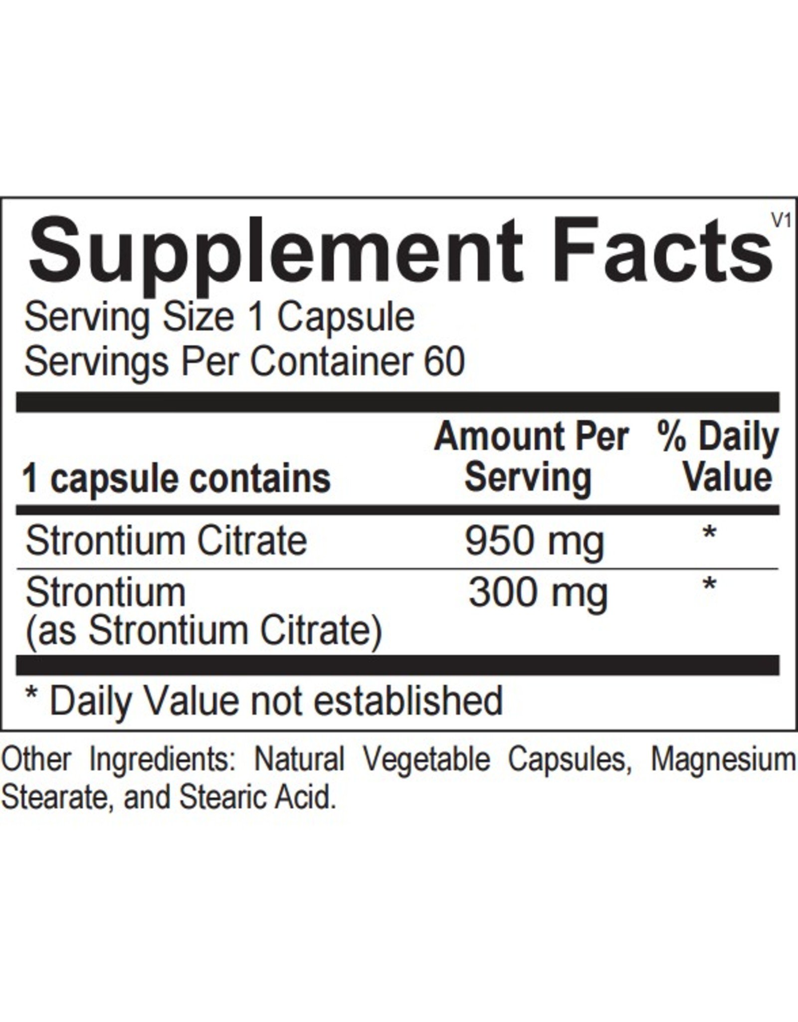 Strontium 60 ct