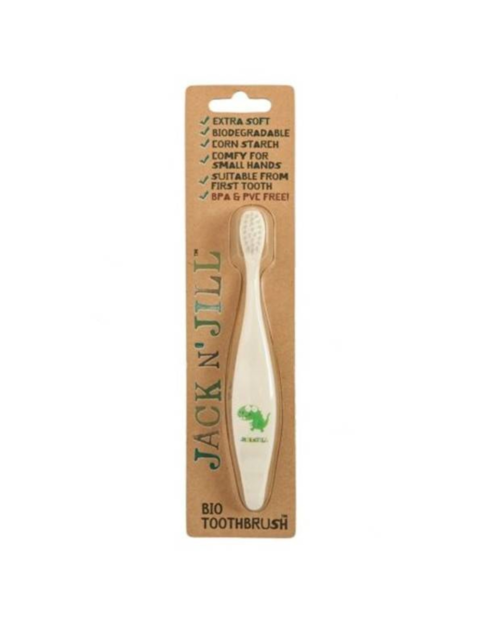 Jack N' Jill Bio Toothbrush (TM) Compostable & Biodegradable