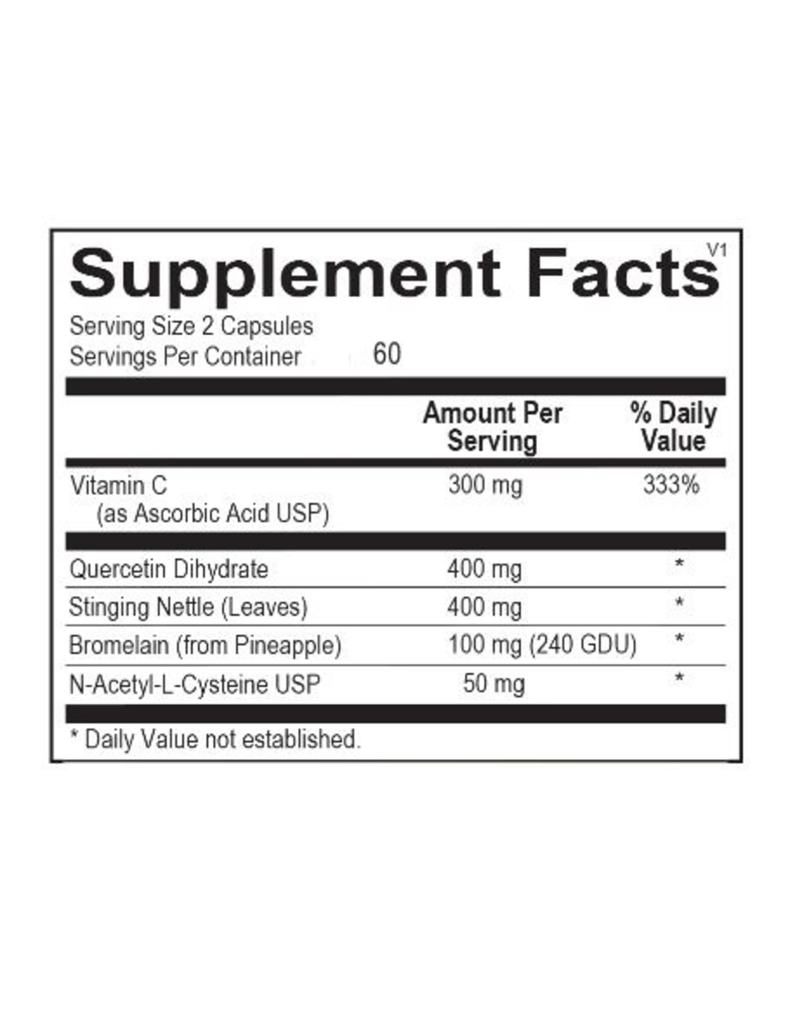 HistaWeg Capsules 120 CT