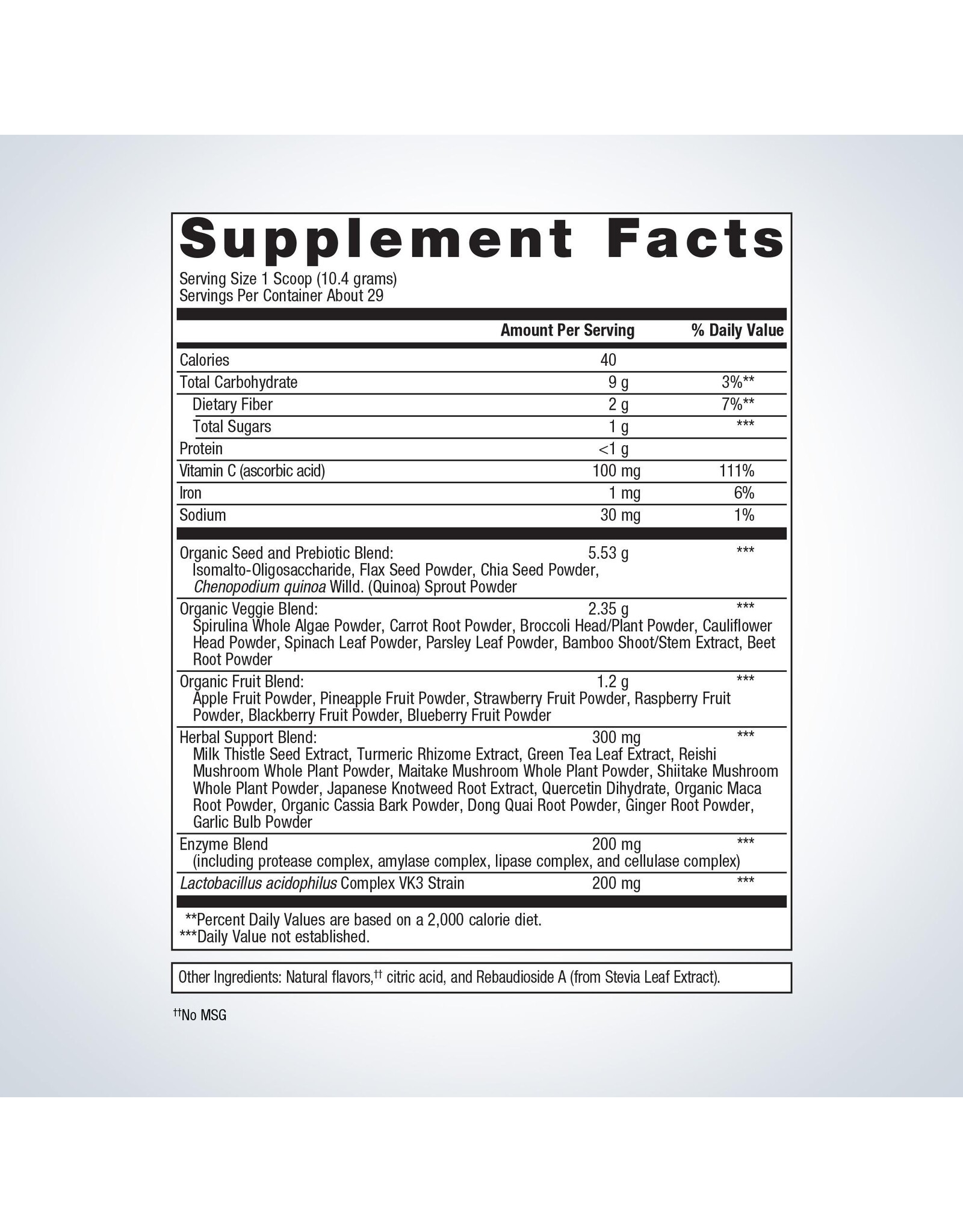 PhytoMulti Superfoods-Tropical Fruit Flavor