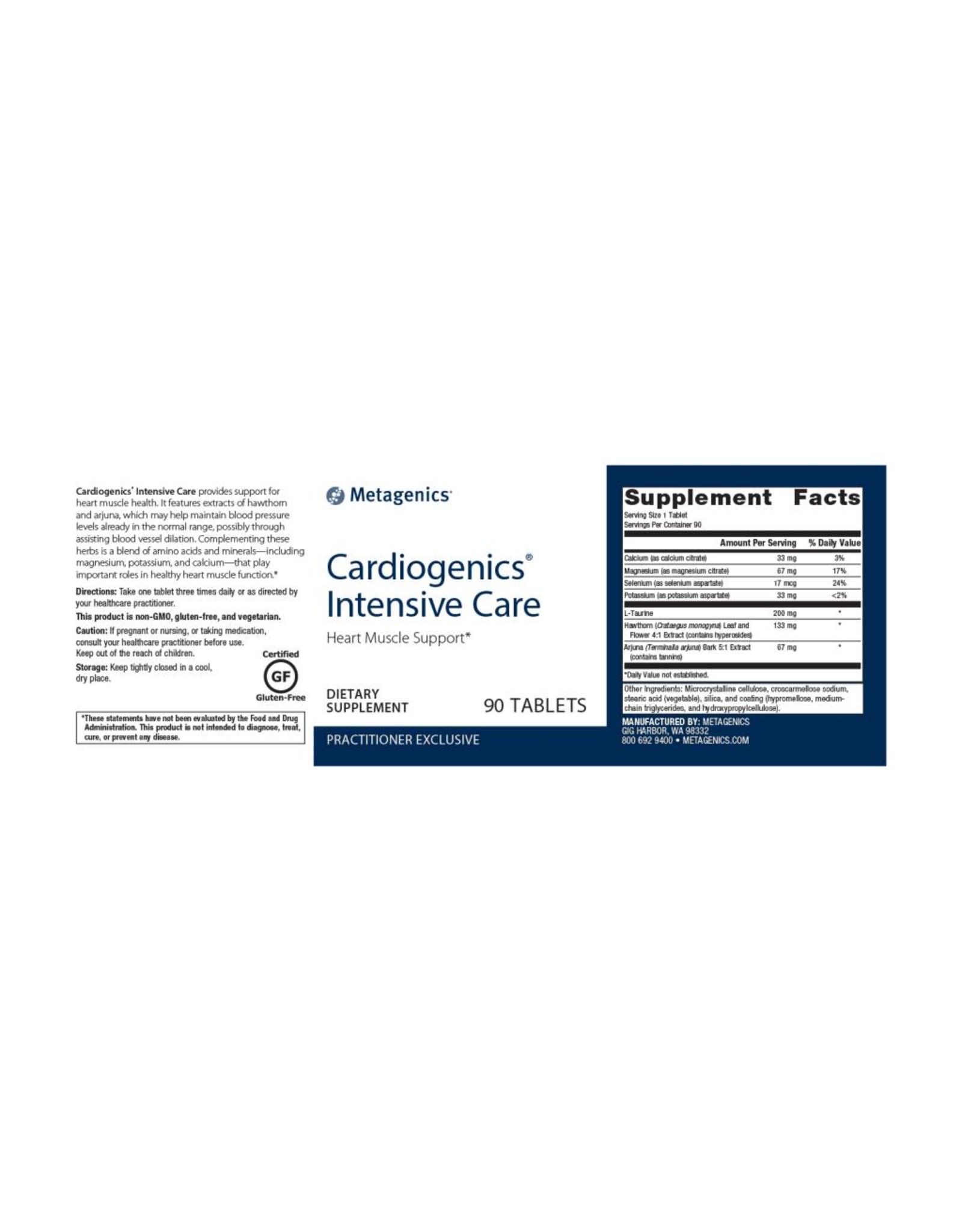 Cardiogenics® Intensive Care 90 ct