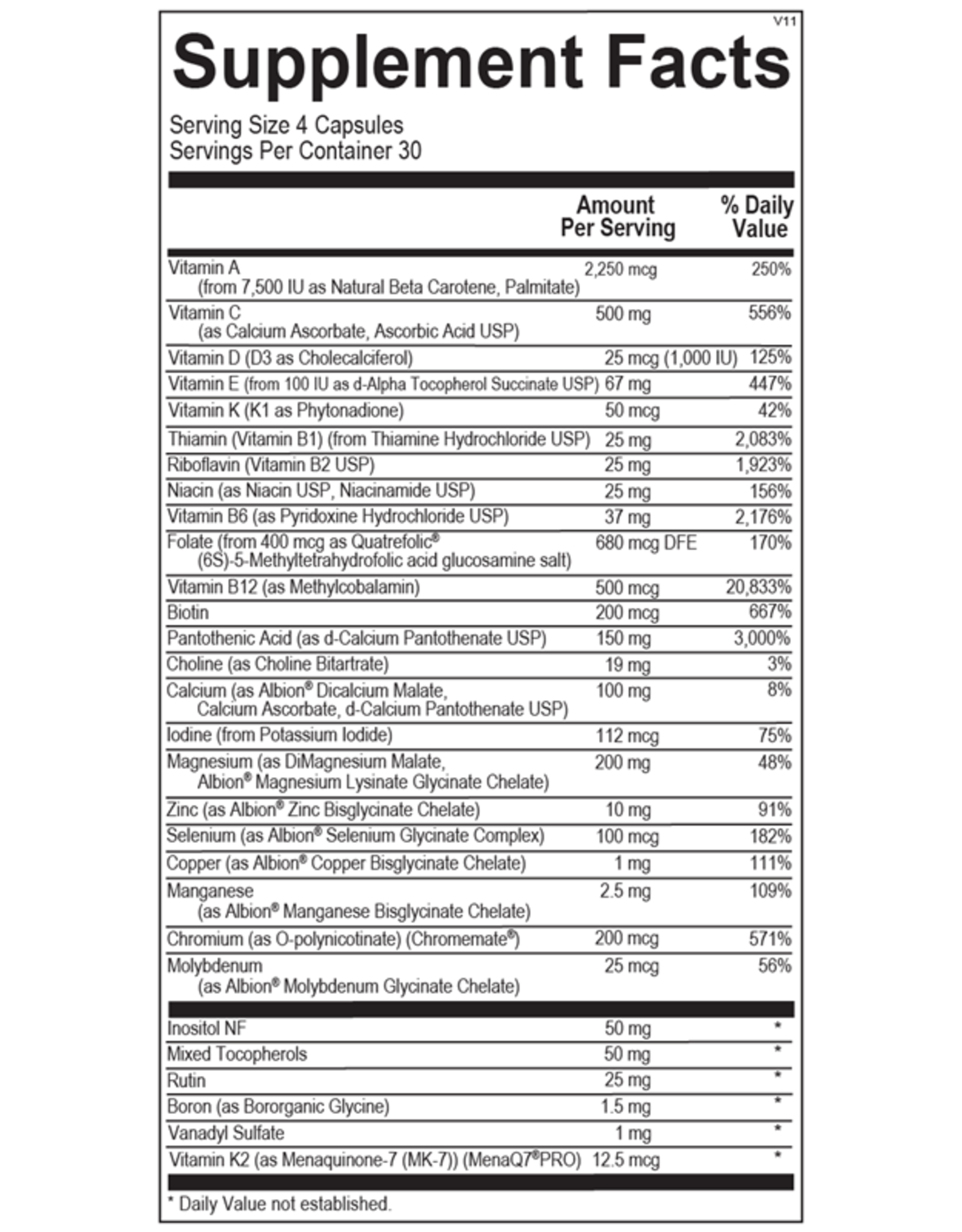 Health Reserve 120 ct