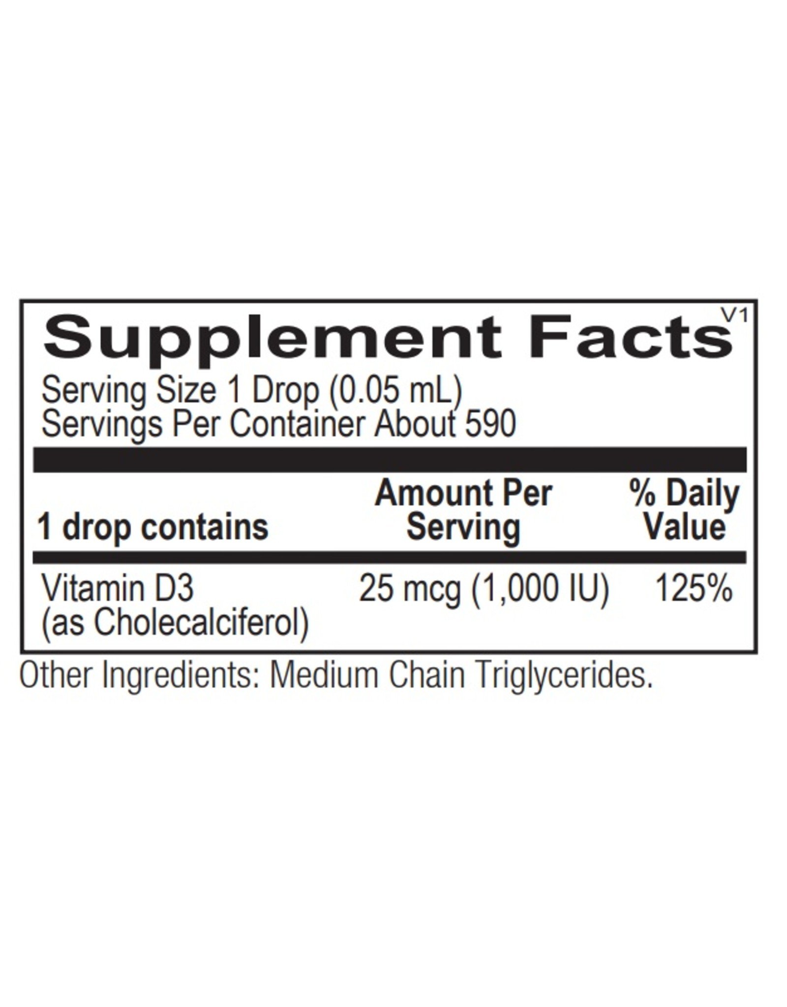 Vitamin D3 Liquid