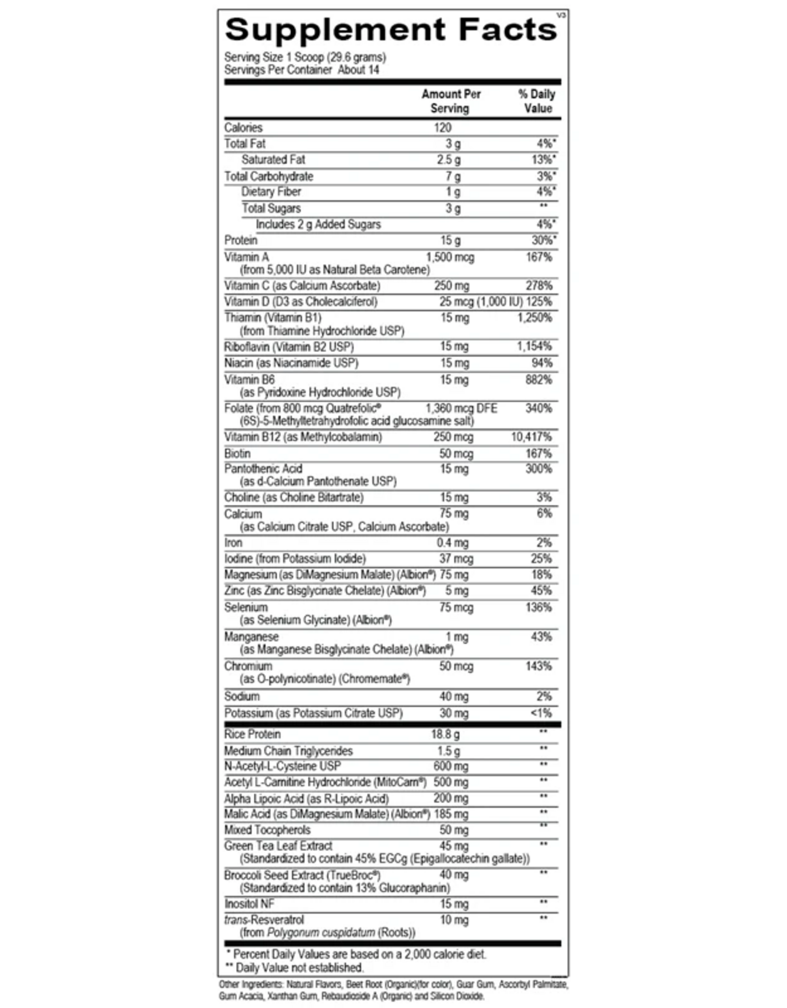 Mito-Boost Powder 14 Servings
