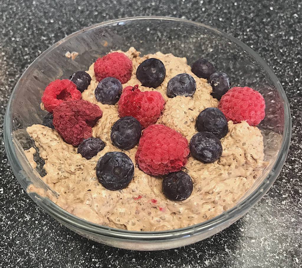 Recipe: Brownie Batter Chia Pudding