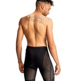 7 Mesh, Foundation Short, Men's, Black (Lg)