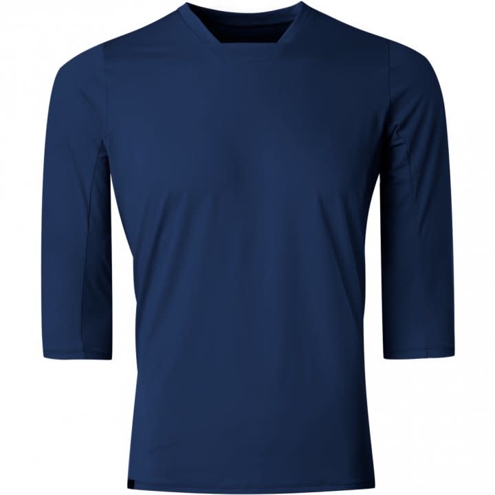 7 Mesh, Men's Optic Shirt 3/4, Cadet Blue (Small)