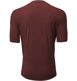 7 Mesh, Men's Sight Shirt SS, Port (Large)