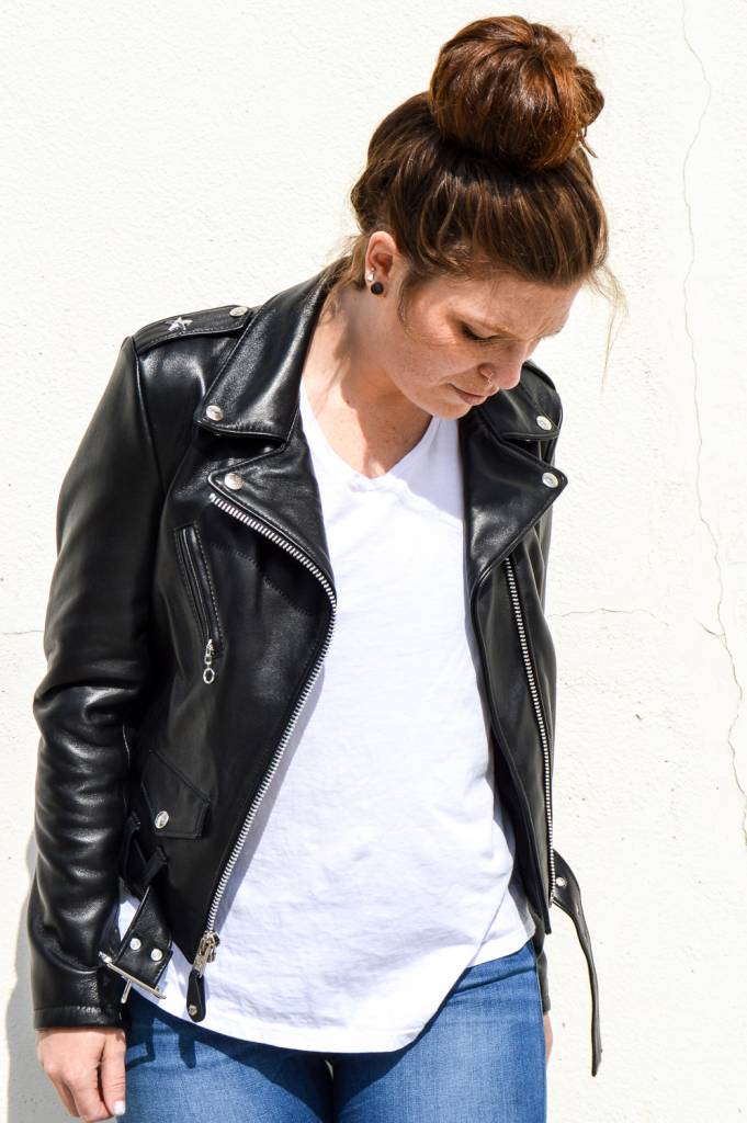 Schott Nyc Lambskin Motorcycle Jacket
