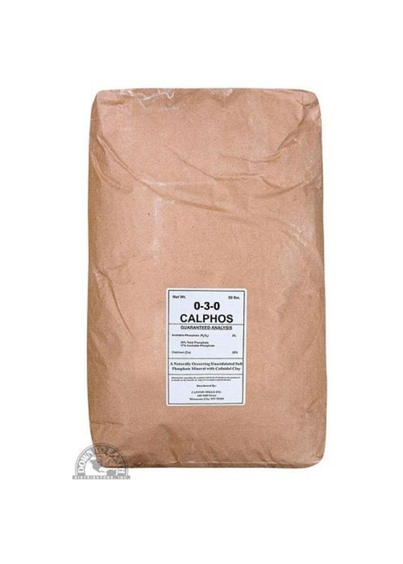 Canton Mills Inc Calphos Soft Rock Phosphate 0-3-0 50LB