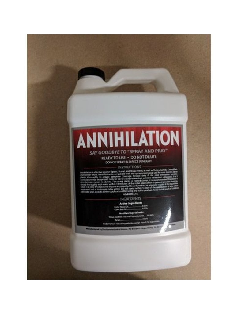 Nanotechnical Group Annihilation