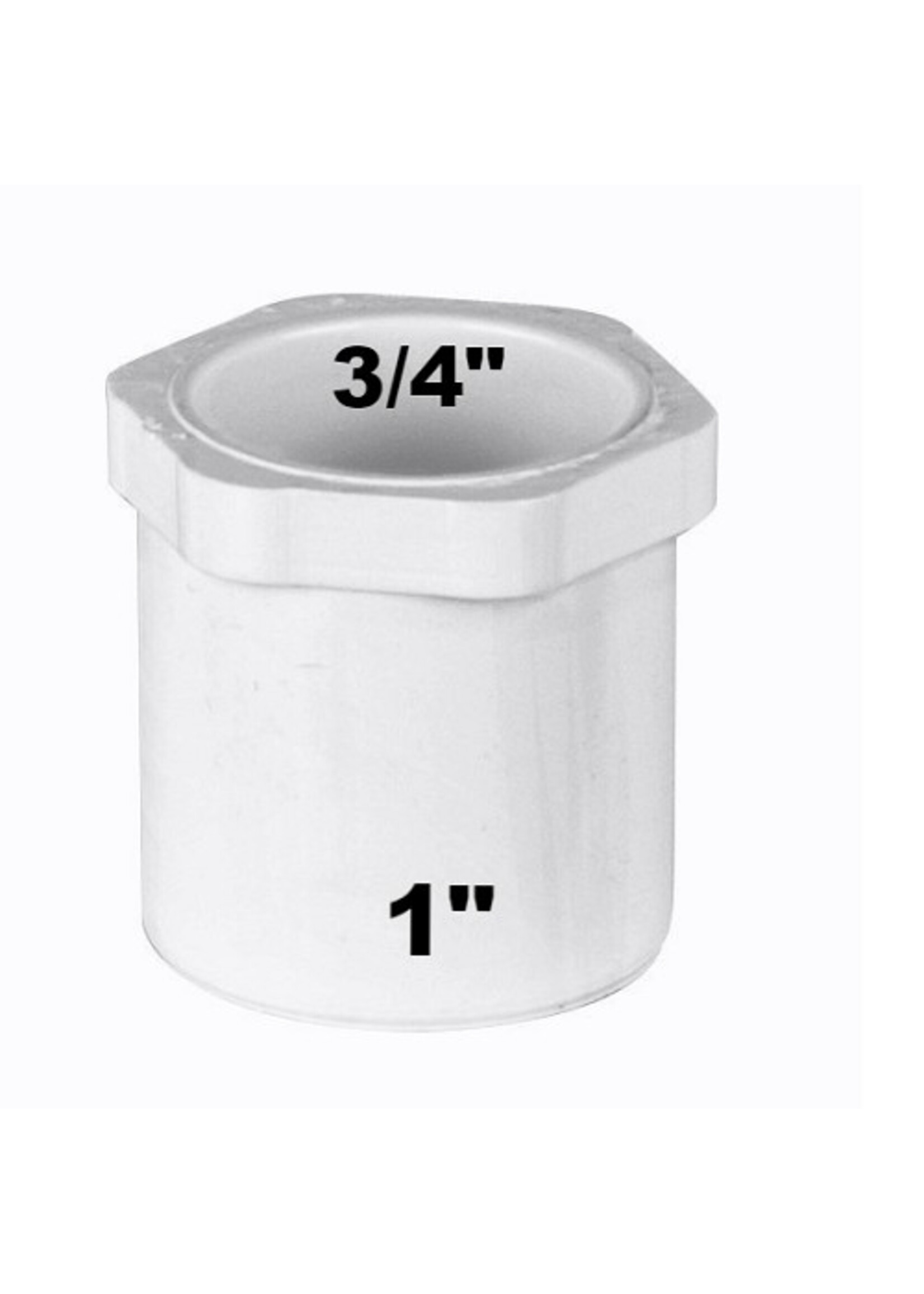 Circo PVC Reducer Bushing 1" x 3/4"