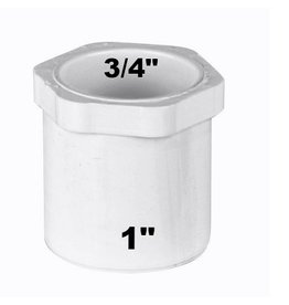 Circo PVC Reducer Bushing 1" x 3/4"