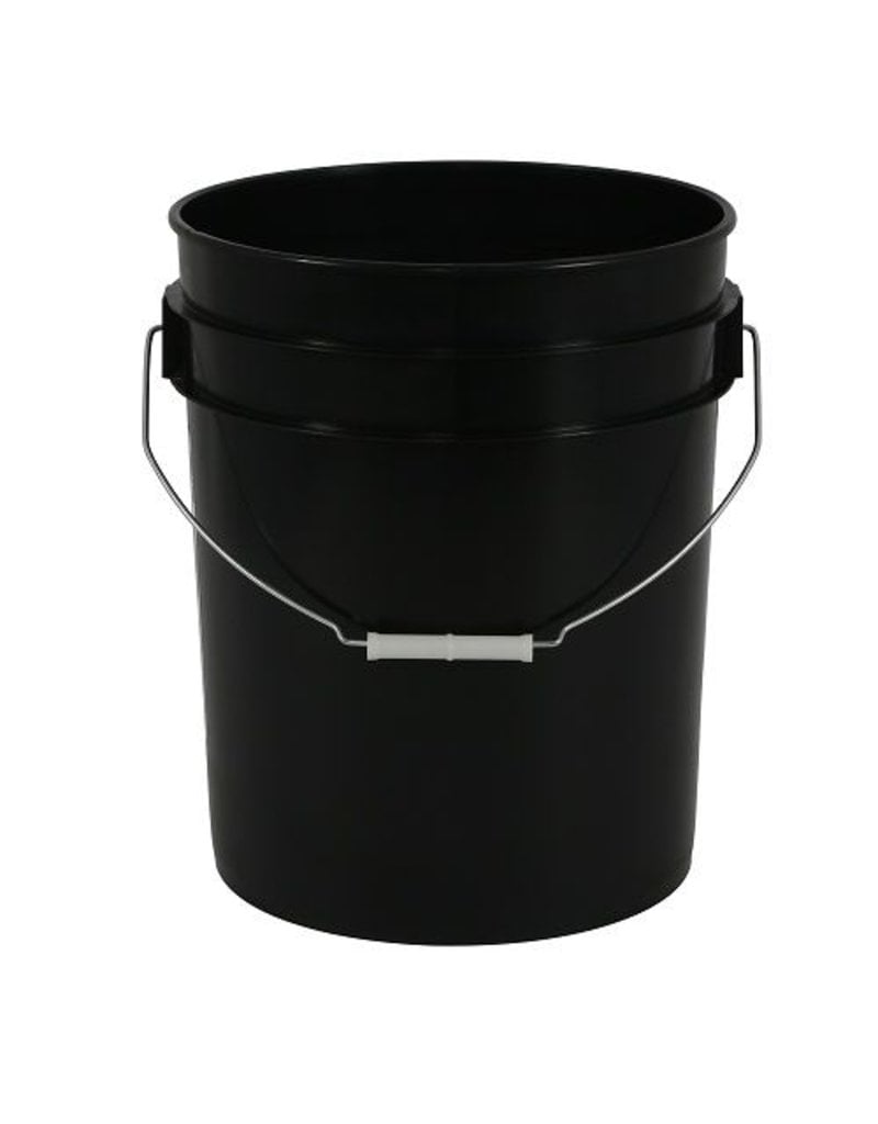 5 Gallon Bucket, Black - RASA Garden Supply Company