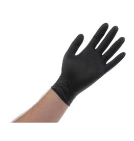 Atlantic Safety Products Black Lightning Powder Free Gloves