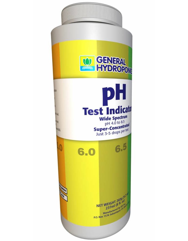 General Hydroponics pH Test Indicator 8oz