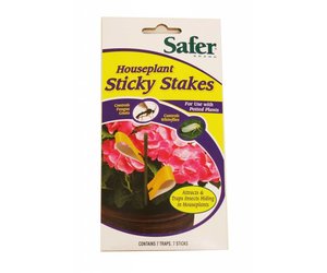 Safer Houseplant Sticky Stakes - 7 Pack