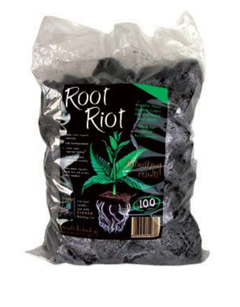 Hydrodynamics International Root Riot Bags 100 Pack RASA Garden Supply  Company