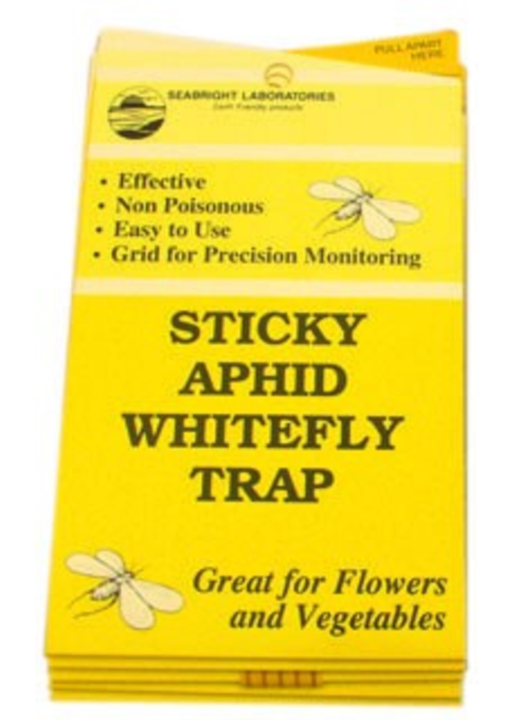 Seabright Laboratories White Fly Traps 5 Pack (Yellow Sticky Trap)