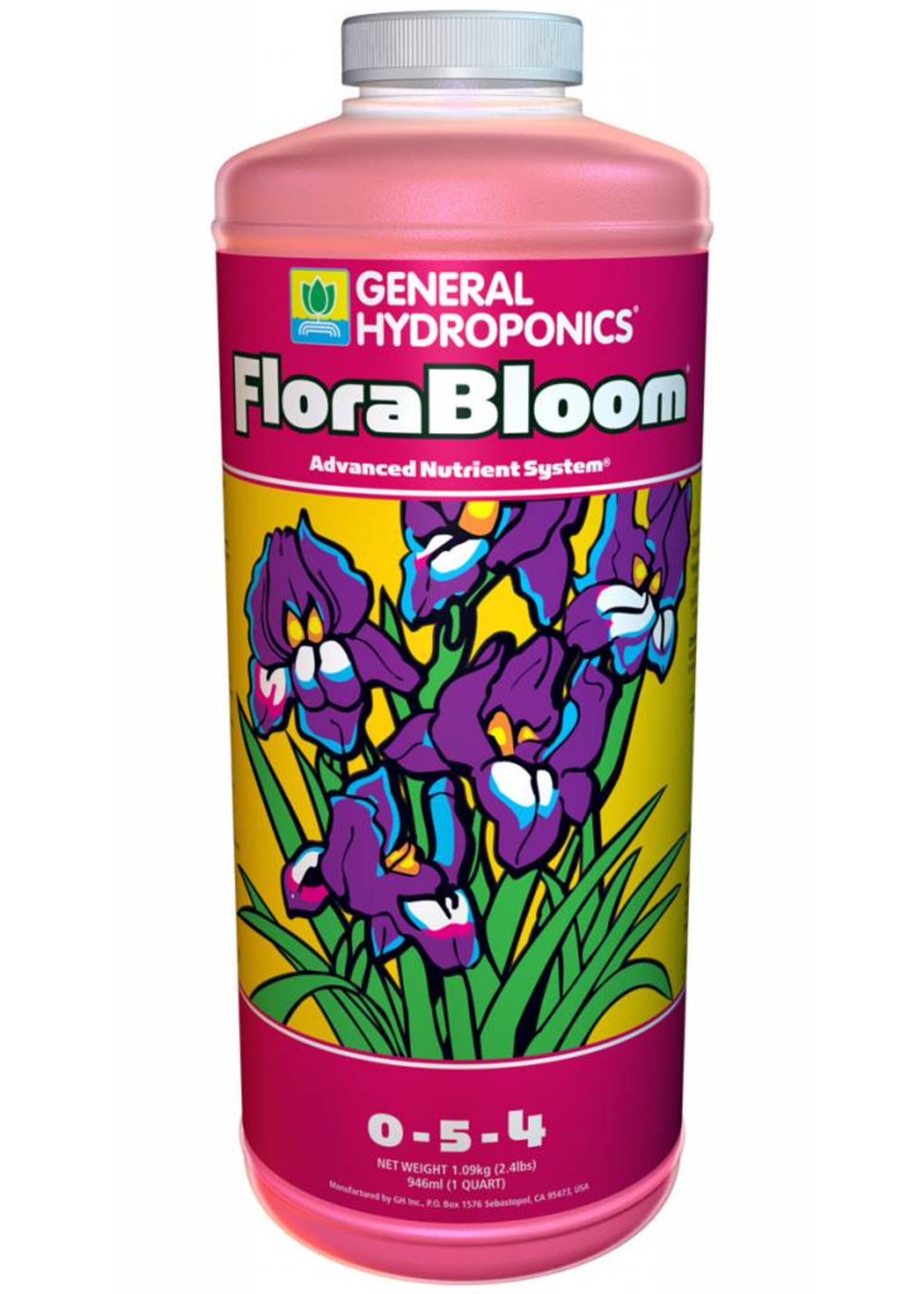 General Hydroponics GH FloraBloom 0-5-4