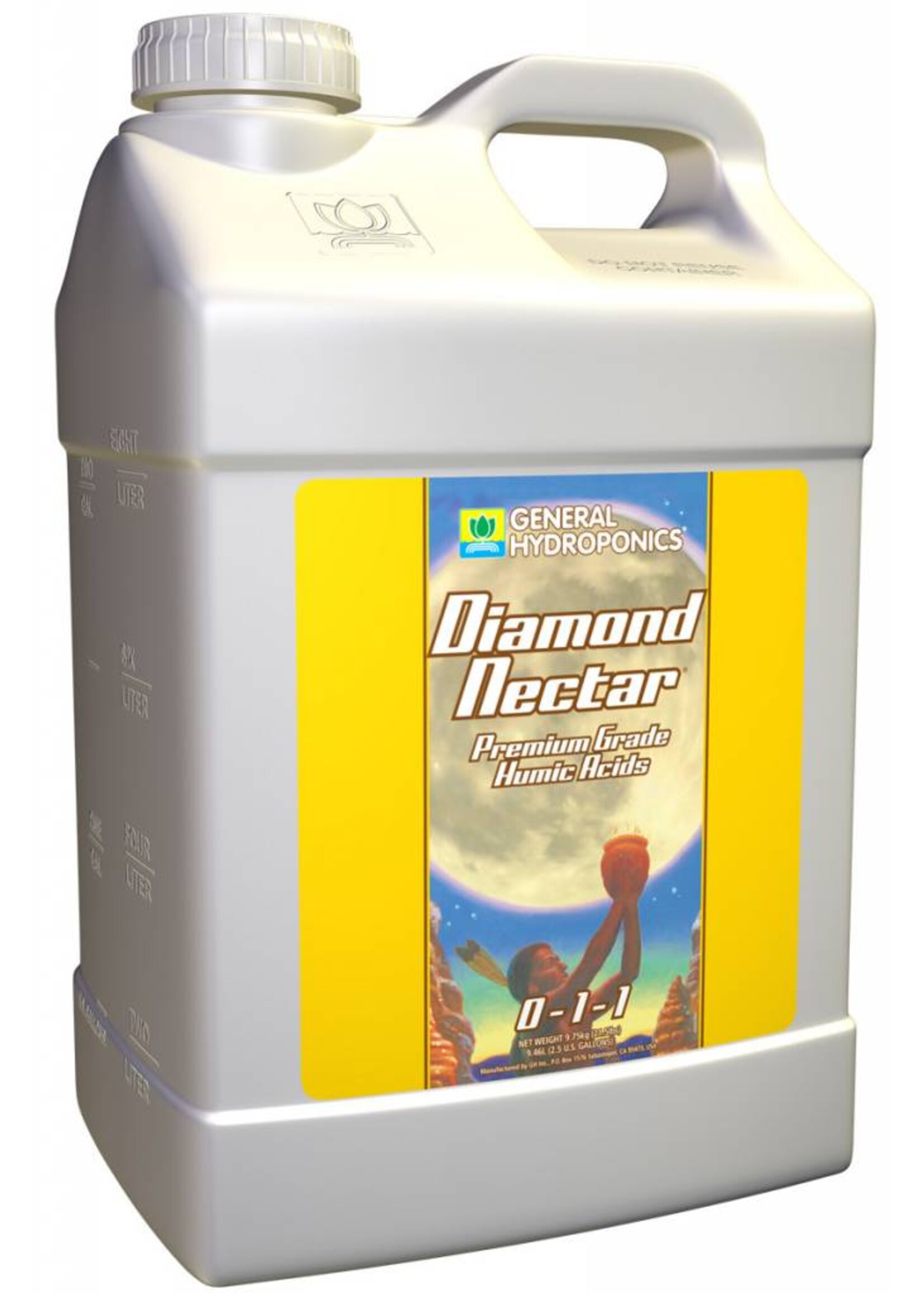 General Hydroponics GH Diamond Nectar Premium Humic Acid 0-1-1