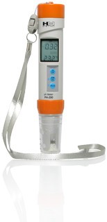 HM Digital Meters HM Digital Waterproof pH Meter PH-200 - RASA Garden ...