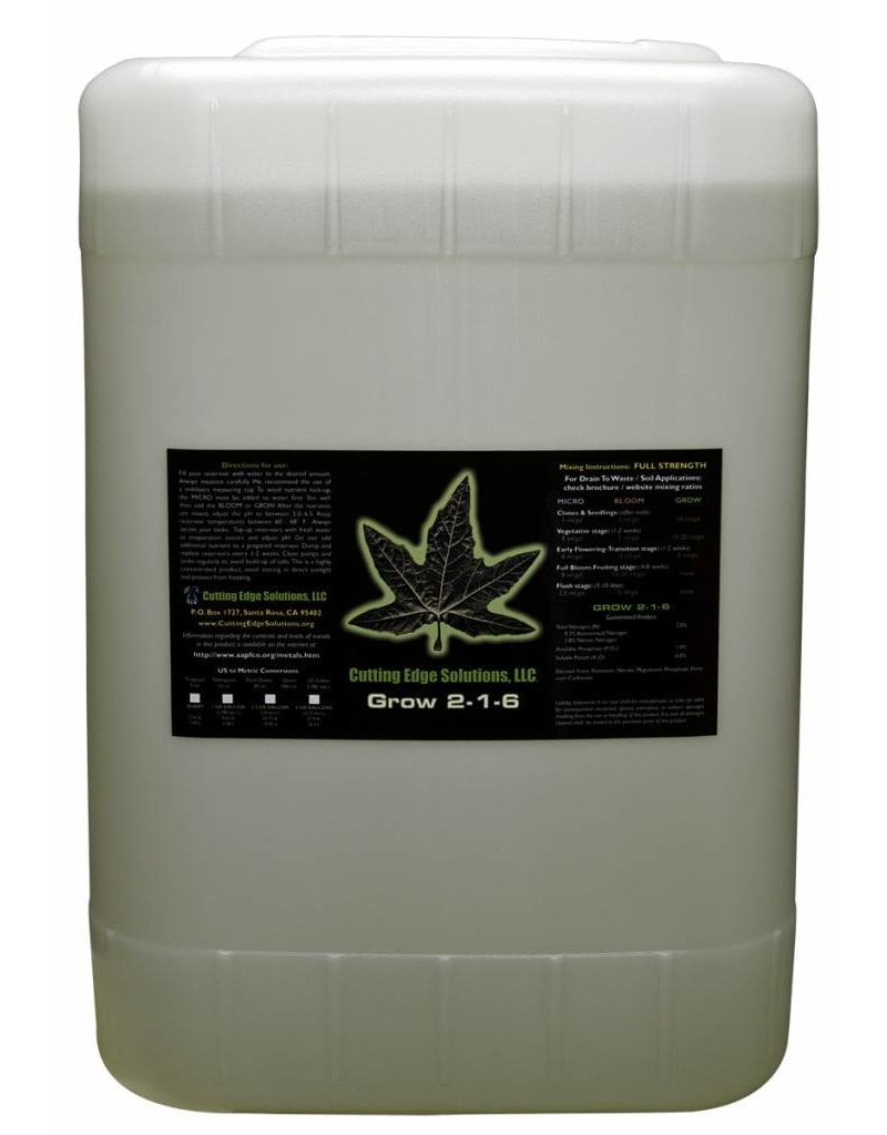 Cutting Edge Solutions Cutting Edge Grow 6 Gallon