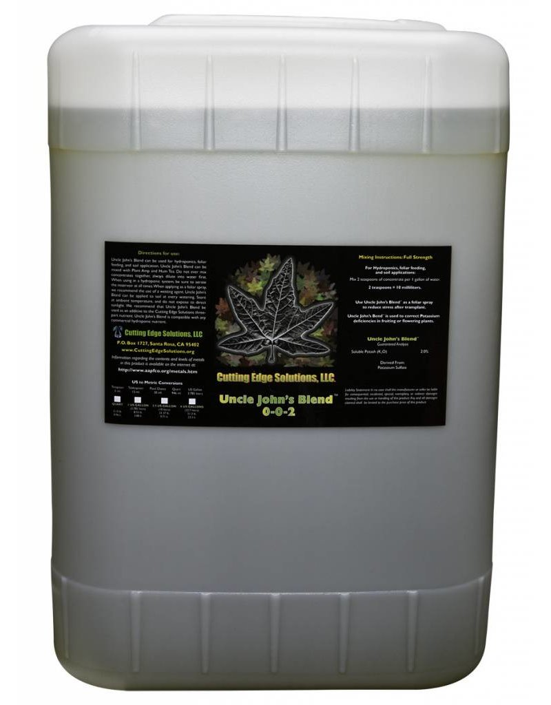 Cutting Edge Solutions Uncle John's Blend 6 Gallon