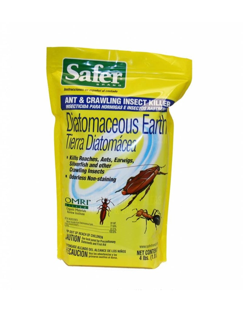 Safer Diatomaceous Earth Insect Killer 4LB