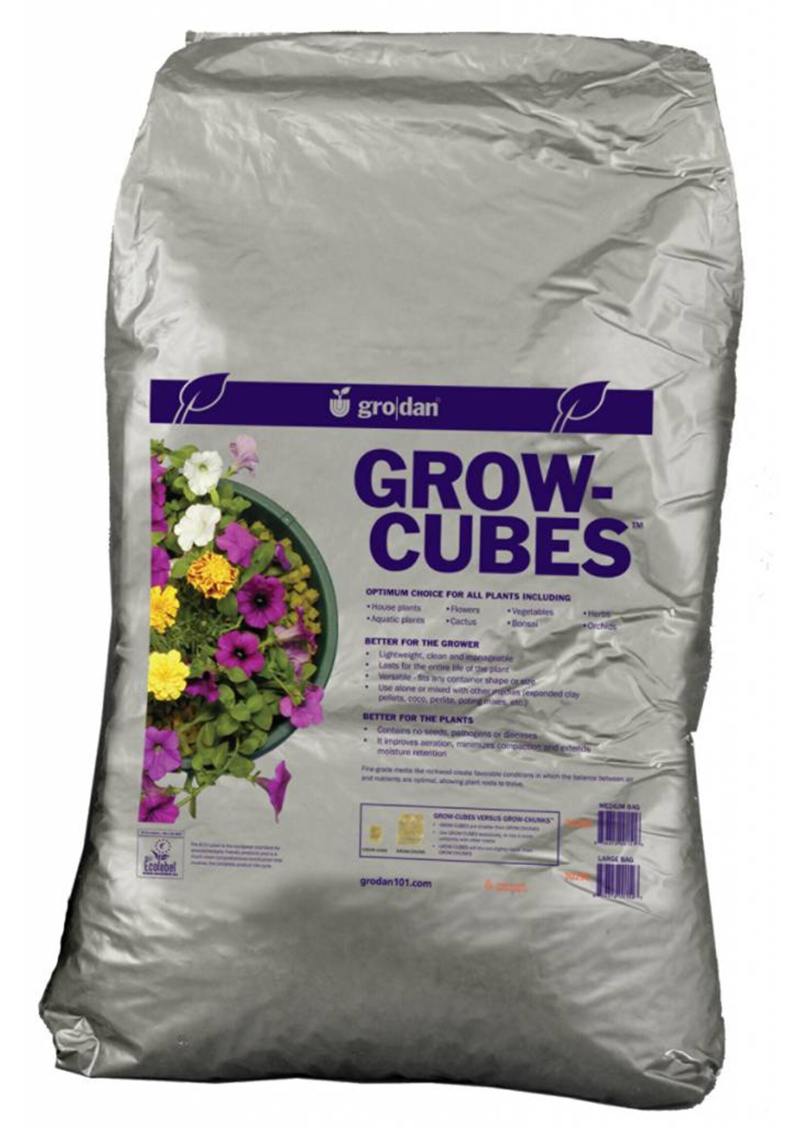 Grodan Grodan Rockwool Grow-Cubes Case of 3 2CF Bags