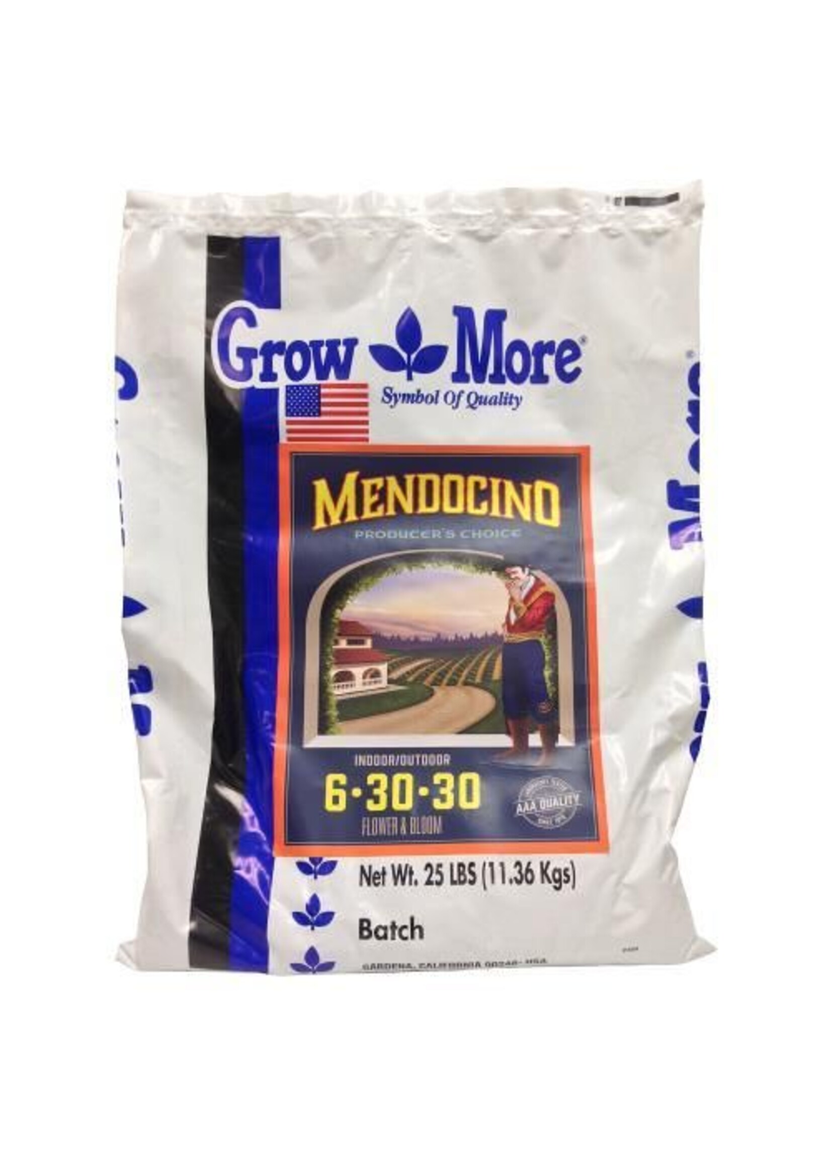 Grow More Grow More Mendocino Flower & Bloom (6-30-30) 25LB