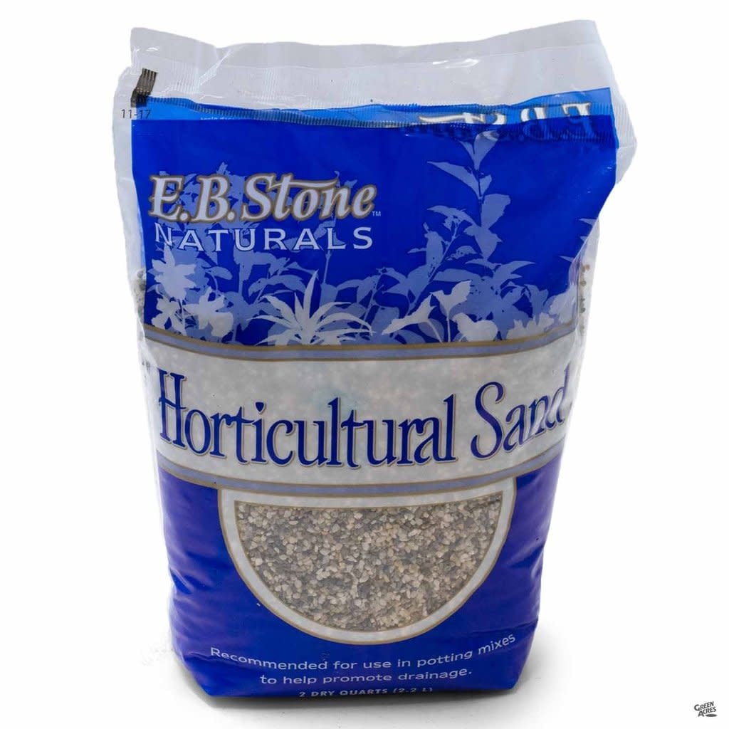 EB Stone Horticulture Sand 2 Quart - RASA Garden Supply Company