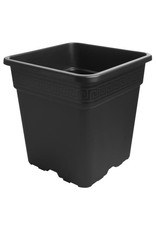 Gro Pro Premium Black Square Pot