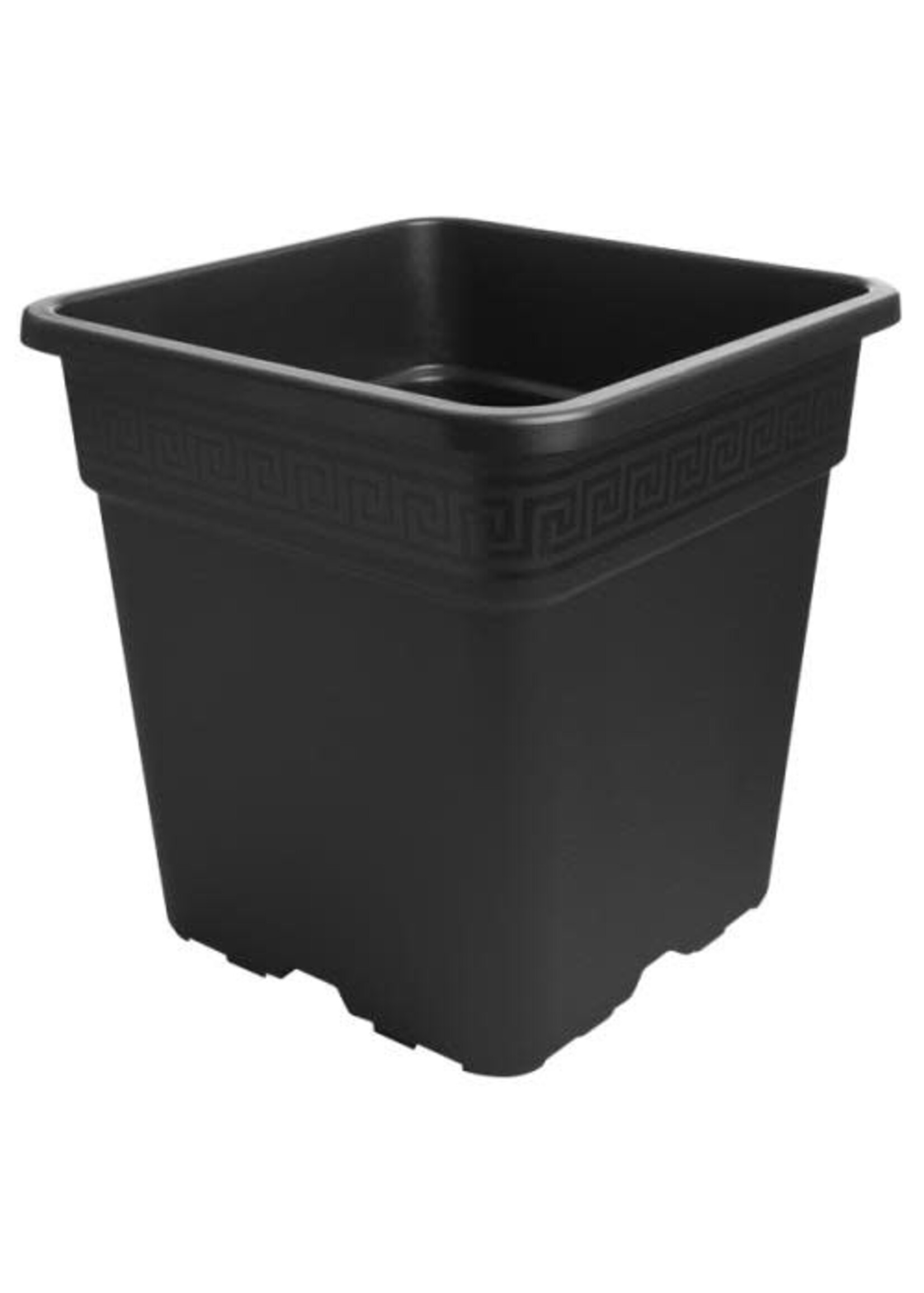 Gro Pro Premium Black Square Pot