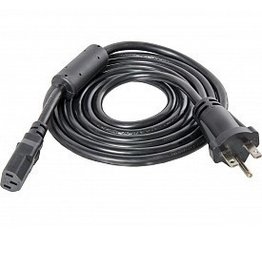 Hydrofarm PH/DE 240V Power Cord w/Ferrite Ring [30/cs]