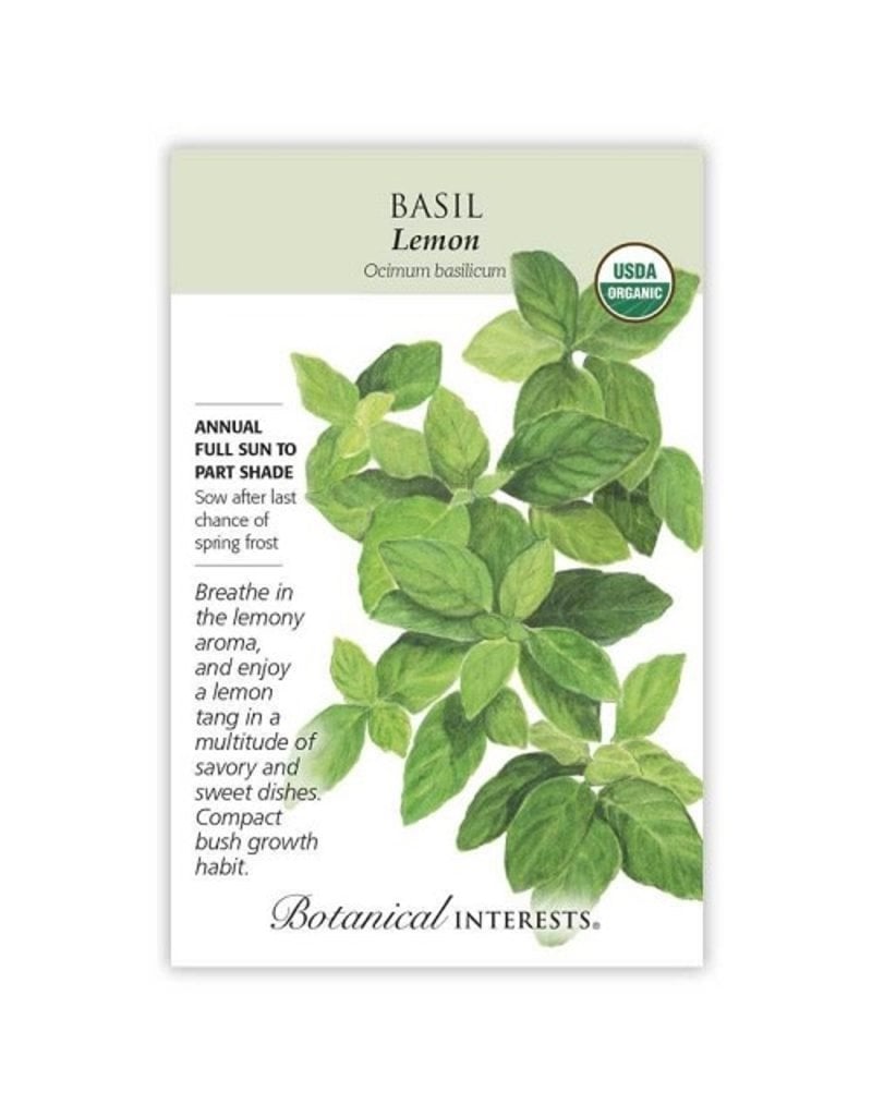 Botanical Interests Basil Lemon Org