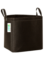 Geopot Black Geopot Fabric Pots /w Handles