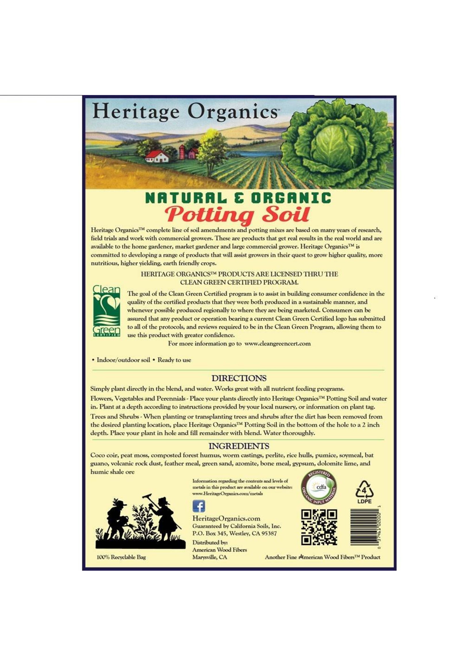 Pacific Grow Supply Perfect Potting Soil Yard (20 yard Min)