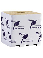 Grodan Grodan Rockwool IMPROVED Hugo Block 6in x 6in x 5.8in