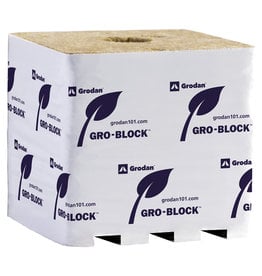 Grodan Grodan Rockwool IMPROVED Hugo Block 6in x 6in x 5.8in