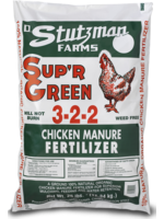Stutzman Stutzmans Sup'r Green Chicken Manure 3-2-2 25LB