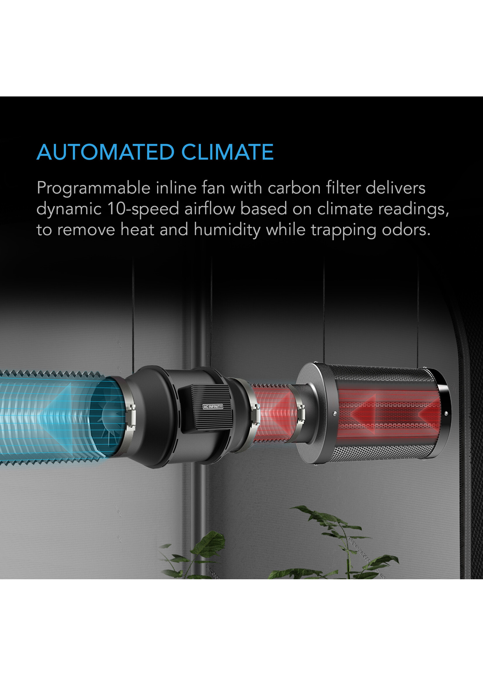AC Infinity AC Infinity Grow Tent System 2x4 Kit USED