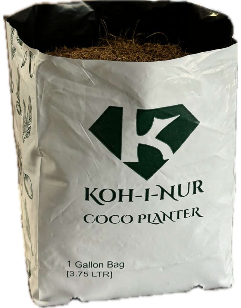 Koh-I-Nur Open Top Coco Grow Bag - 1 Gallon (20 Pack)