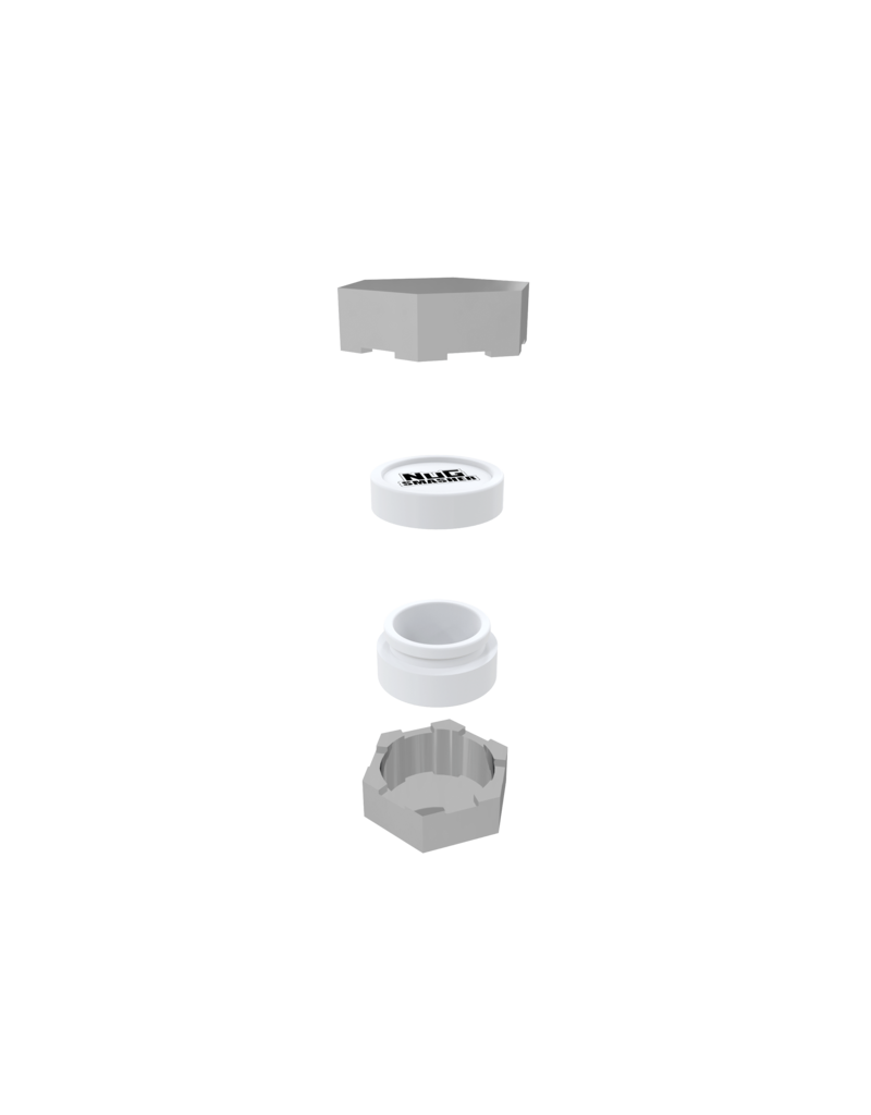 Nugsmasher Nugsmasher Mini Decarboxylation Capsule with 1 Black and 1 White POT