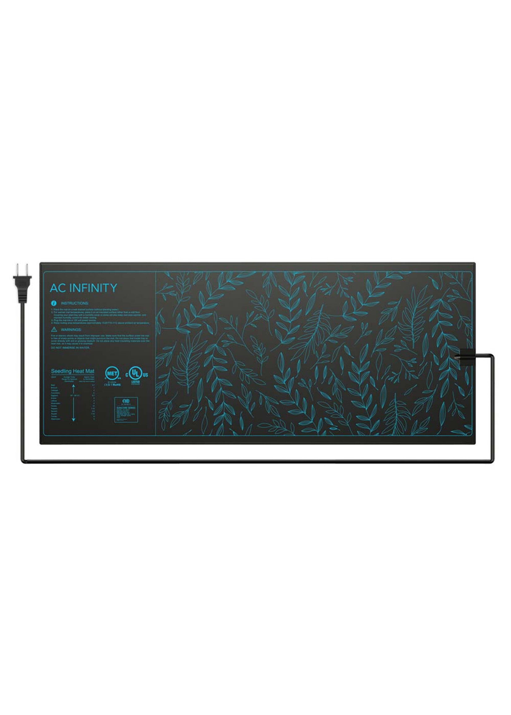 AC Infinity SUNCORE A7 Heat Mat 20 Inches x 48 Inches x 20.75 Inches