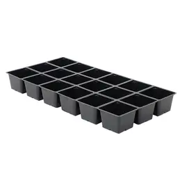 THE HC COMPANIES, INC. 18 Cell Pull-A-Part Propagation Microgreen Insert 3.5 Inch x 2.5 Inch cell size
