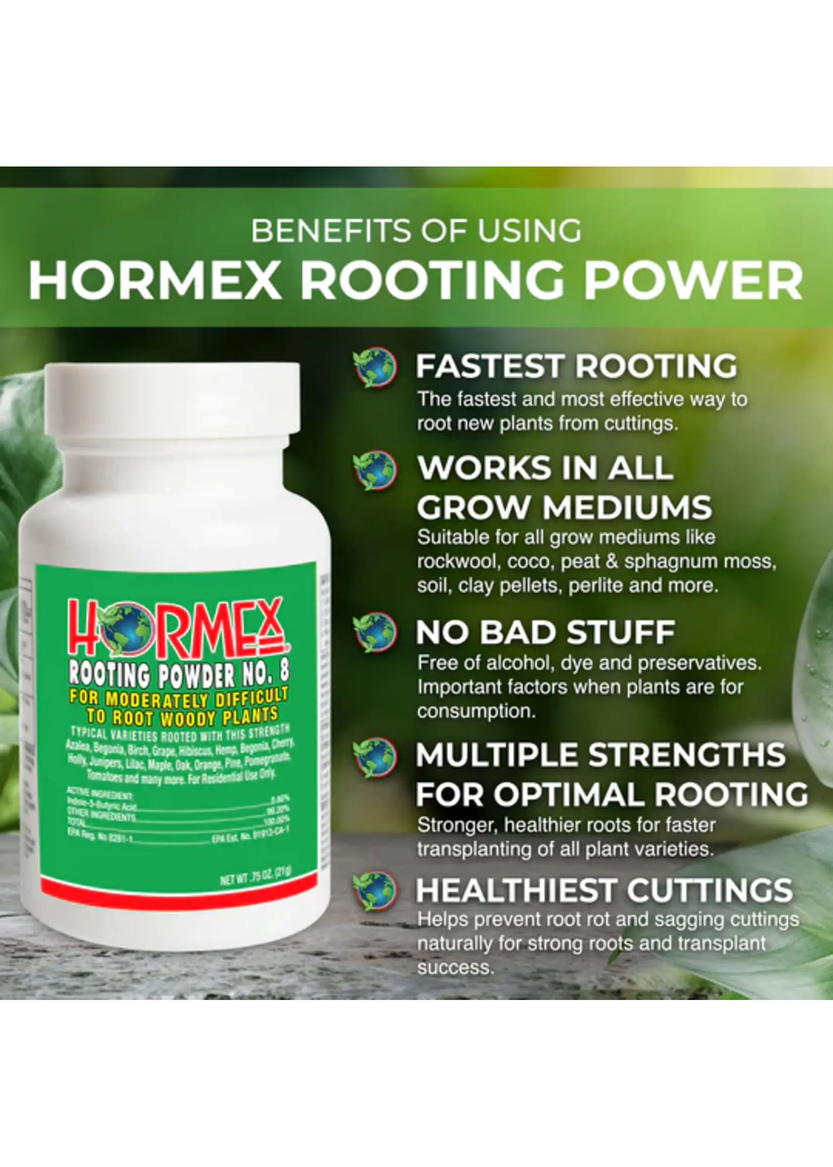 Hormex Hormex Snip N' Dip Rooting Powder