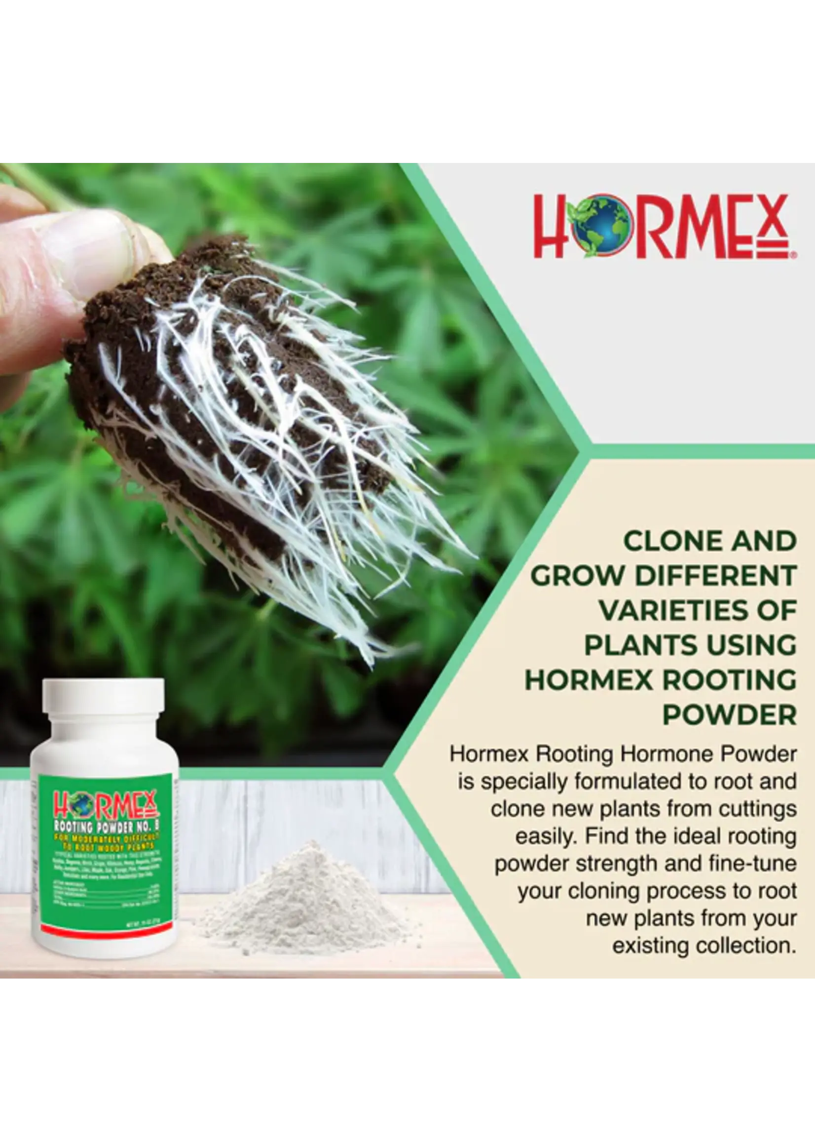Hormex Hormex Snip N' Dip Rooting Powder